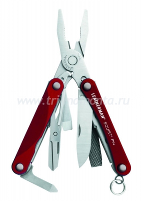 Мультитул Leatherman Squirt PS4 красный