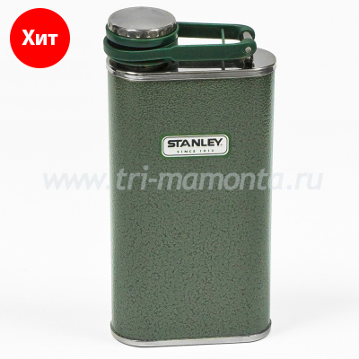 Фляжка Stanley PocketFlask объемом 0.23 л подойдет, если не выбрали что подарить зятю на Новый Год